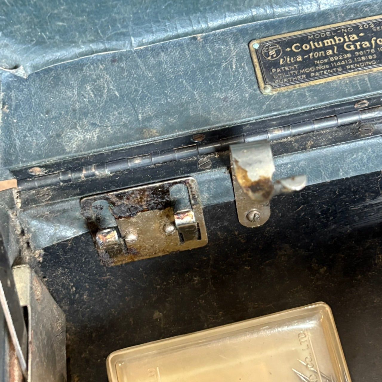 コロンビア 蓄音機】No.203 アンティーク ジャンク品 針あり - メルカリ