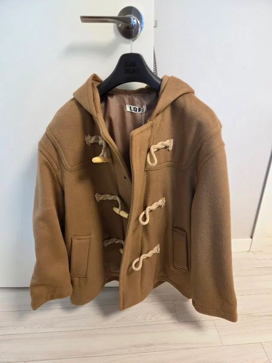 LOFI オーバーサイズ ショート ダッフル コート s