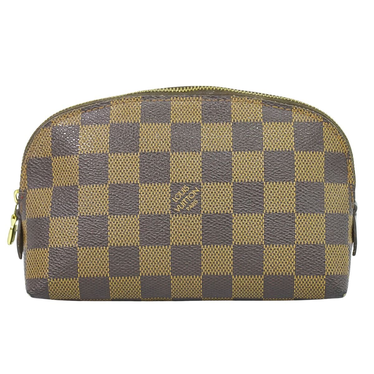 ルイヴィトン LOUIS VUITTON LV ポシェット コスメティック ダミエ エベヌ ポーチ ブラウン N 47516 ビトン 雑貨小物