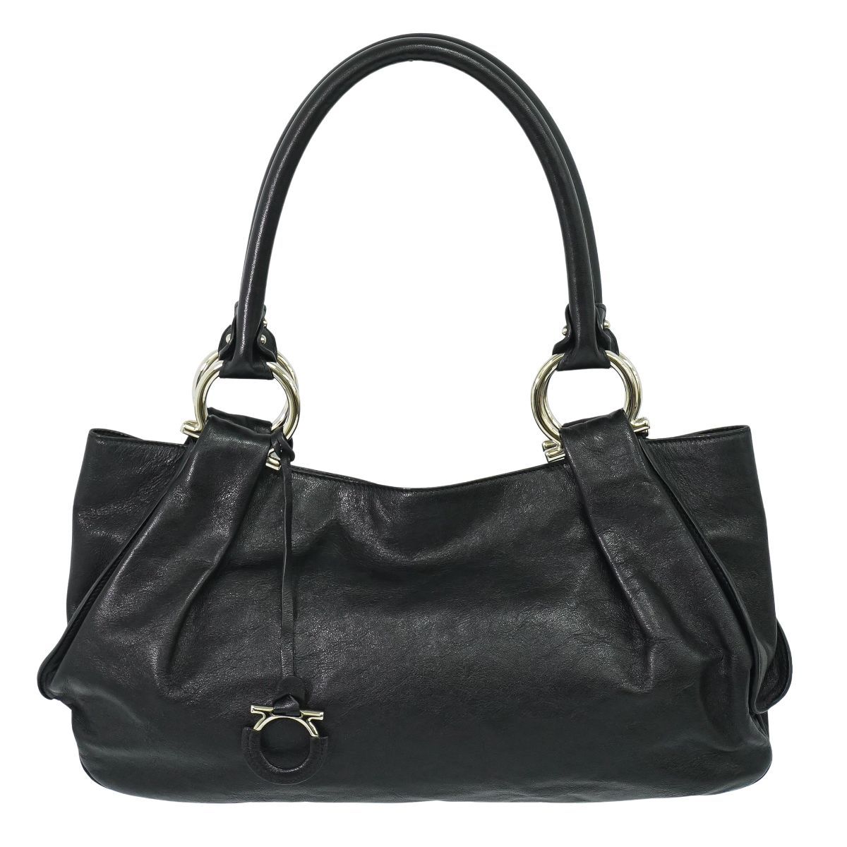 本物 サルヴァトーレ フェラガモ Salvatore Ferragamo レザー 