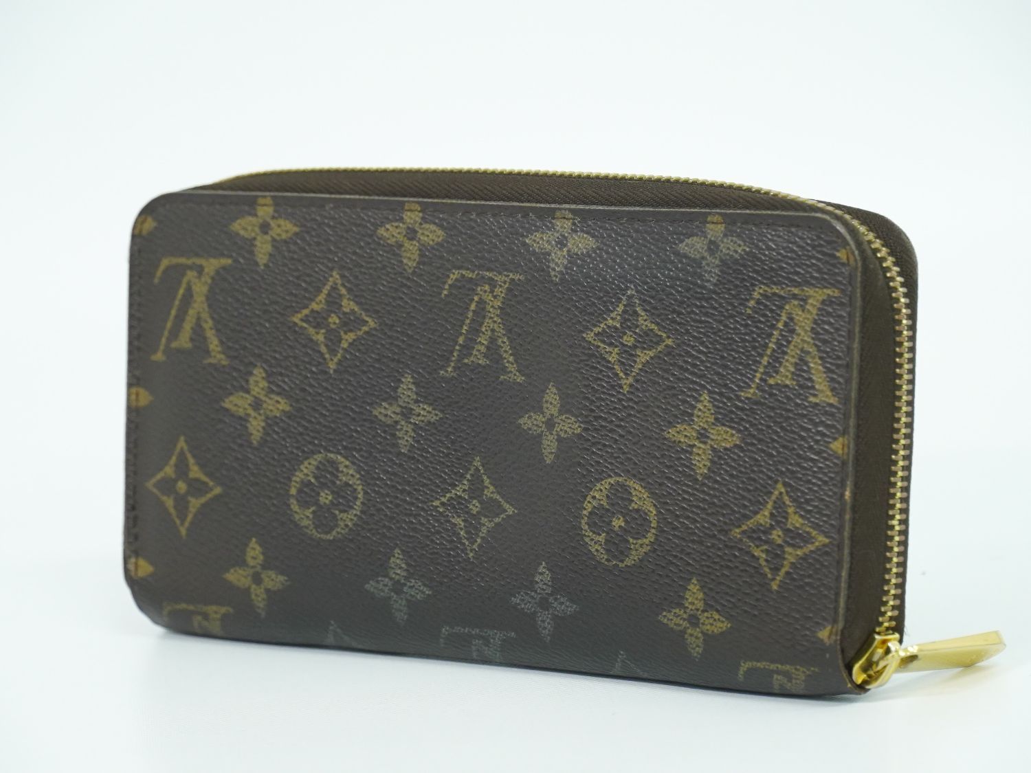 ルイヴィトン LOUIS VUITTON LV ジッピーウォレット モノグラム ラウンドファスナー 長財布 ロングウォレット ブラウン M 60017 ビトン