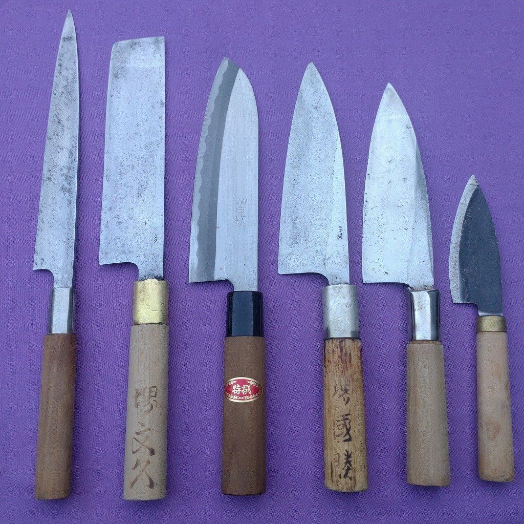 和包丁 6丁セット 刺身包丁 薄刃包丁 万能包丁 出刃包丁2丁 小出刃包丁 調理器具 庖丁 刃物 日本製 3231