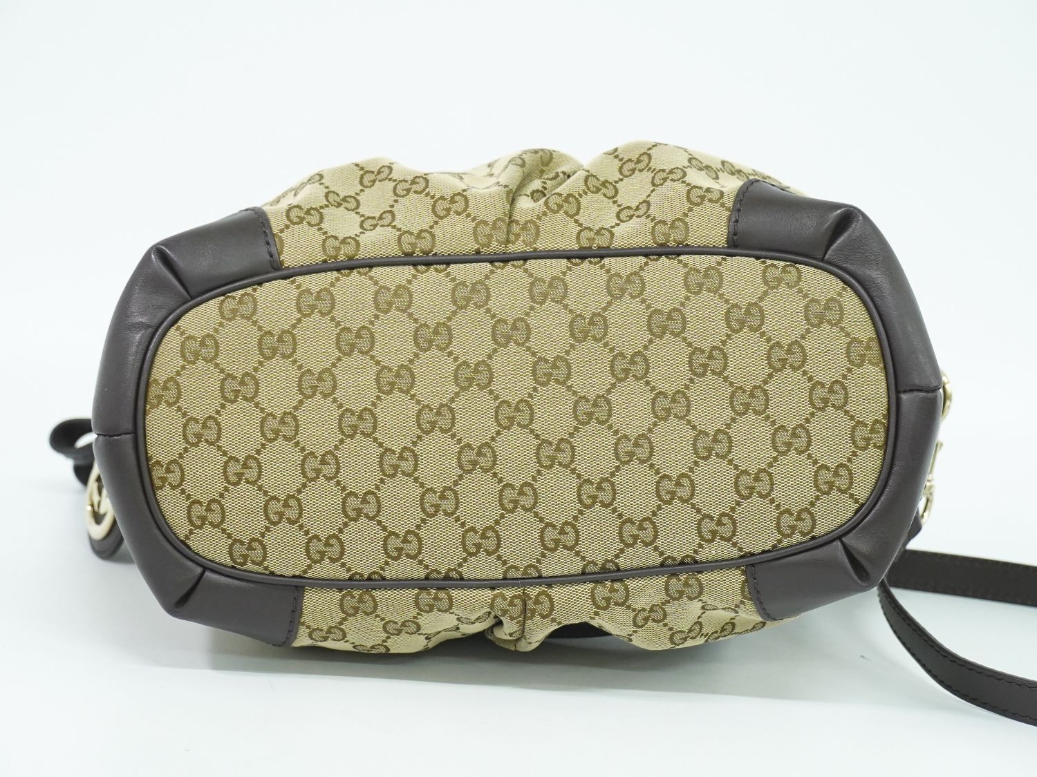 本物 グッチ GUCCI スーキー GGキャンバス 2WAY ショルダーバッグ 