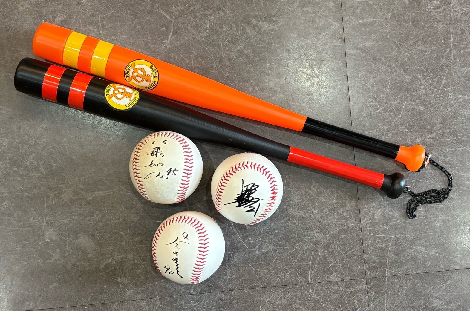 オリックス 野球サインボール ジャイアンツ 応援バット 野球グッズ