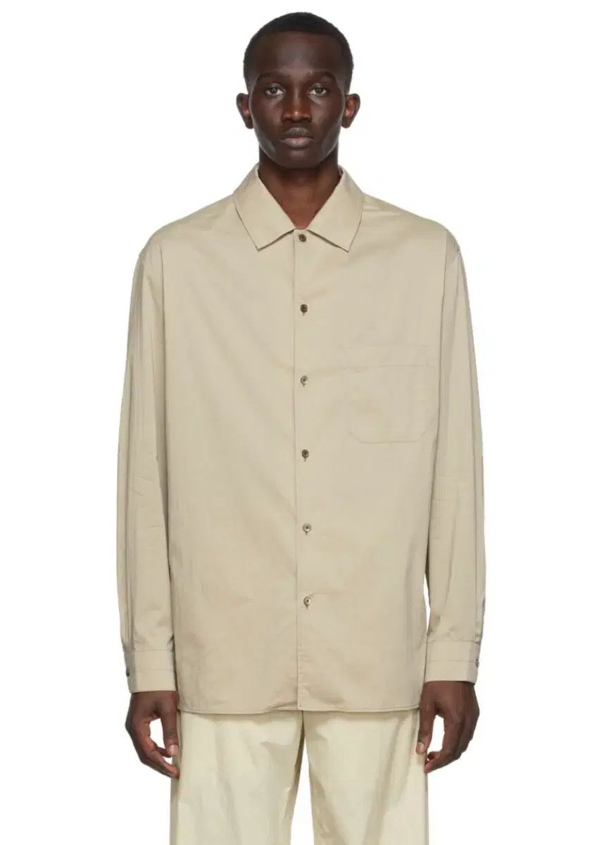 ルメール CONVERTIBLE COLLAR SHIRT L