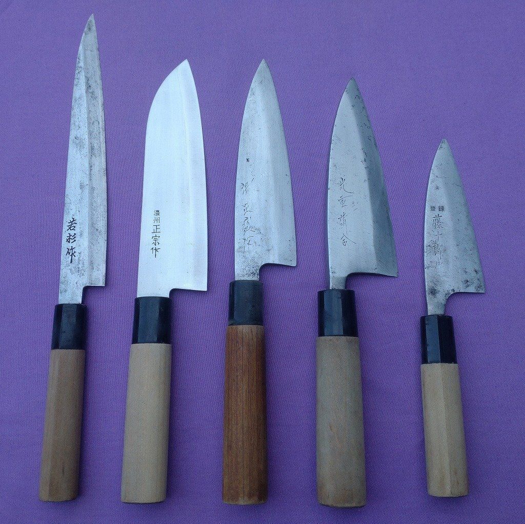 和包丁 5丁セット 刺身包丁 万能包丁 薄出刃包丁 出刃包丁 小出刃包丁 調理器具 庖丁 刃物 日本製 3232