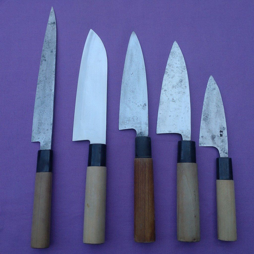 和包丁 5丁セット 刺身包丁 万能包丁 薄出刃包丁 出刃包丁 小出刃包丁 調理器具 庖丁 刃物 日本製 3232