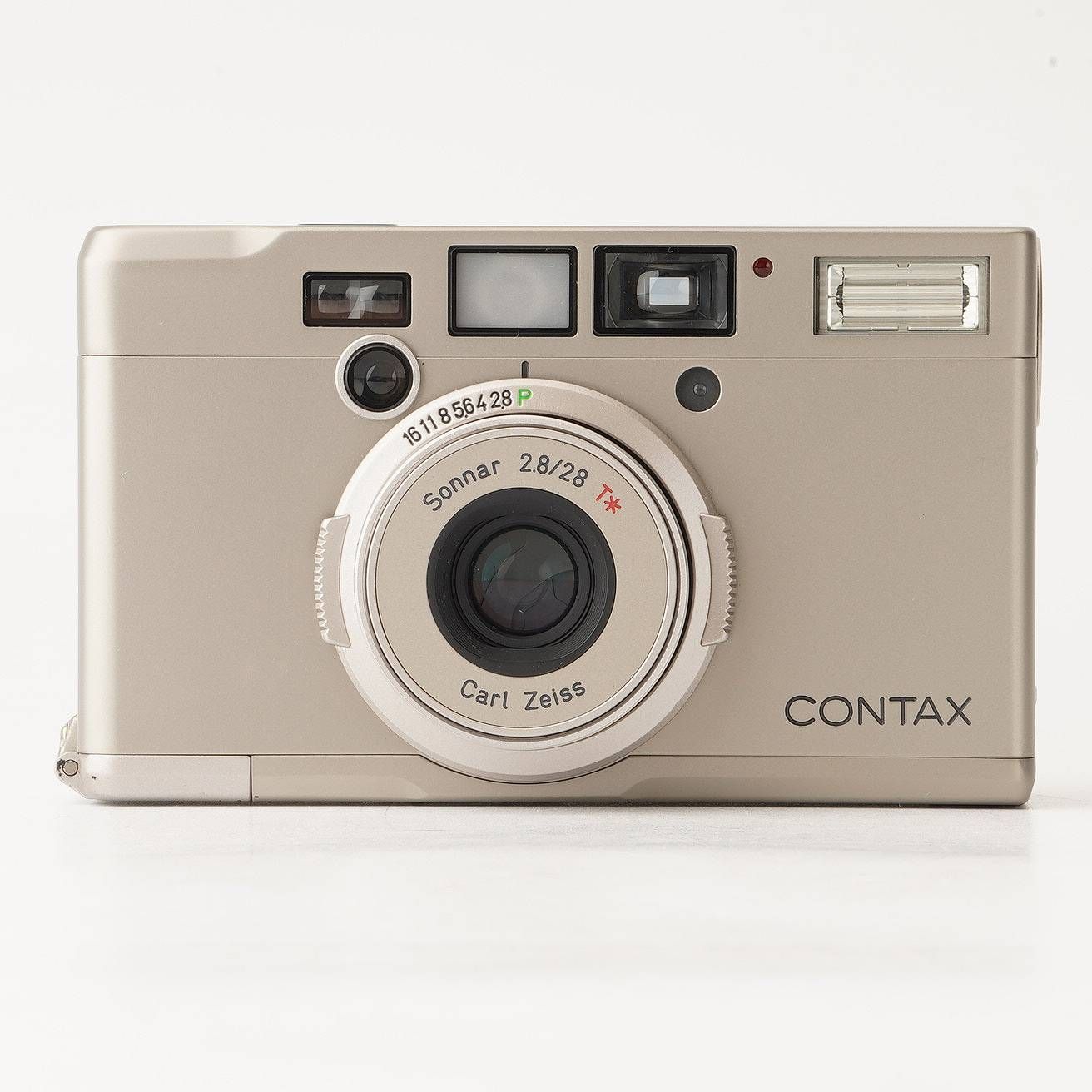 コンタックス Contax T ix APSフィルムカメラ Carl Zeiss Sonnar 28 mm F 2 8