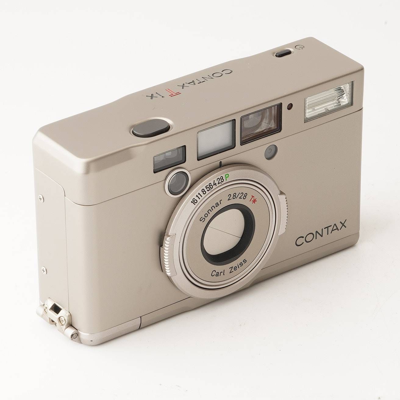 CONTAX T iｘ /Carl Zeiss Sonnar 28mm F2.8 コンタックス Contax T ix APSフィルムカメラ / Carl Zeiss Sonnar T