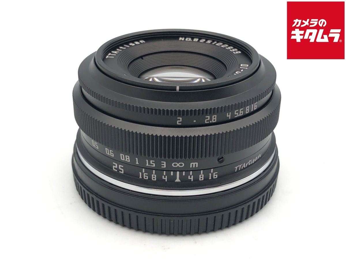 銘匠光学 TTArtisan 25 mm f 2 C Lマウント用 ブラック