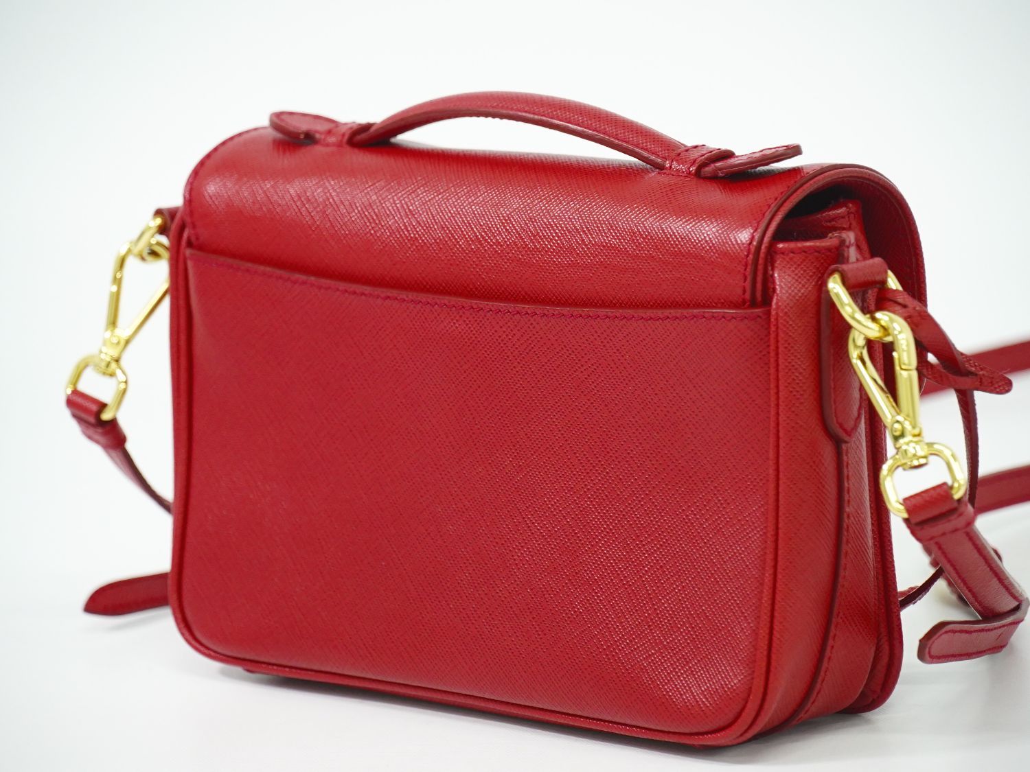 SALE，100%新品 本物 プラダ PRADA サフィアーノ レザー 2WAY 
