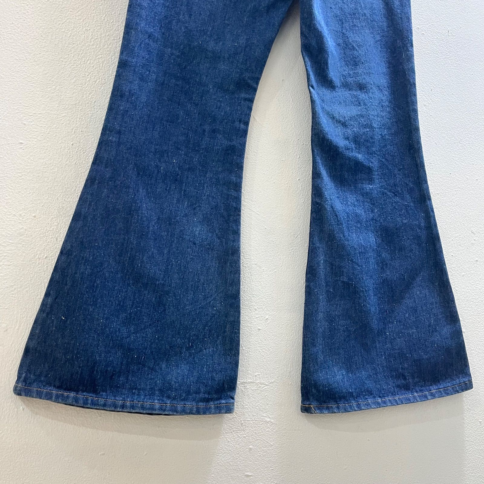  70 s Levi リーバイス フ ジーンズ デニムパンツ 濃紺 ベルボトム アメリカ ヴィンテージ ブーツカットデニム フレアデニム デニム ジーンズ