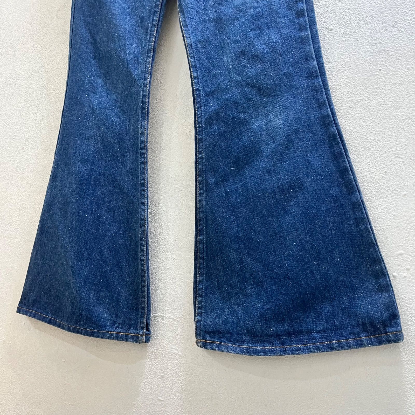 濃紺 ベルボトム