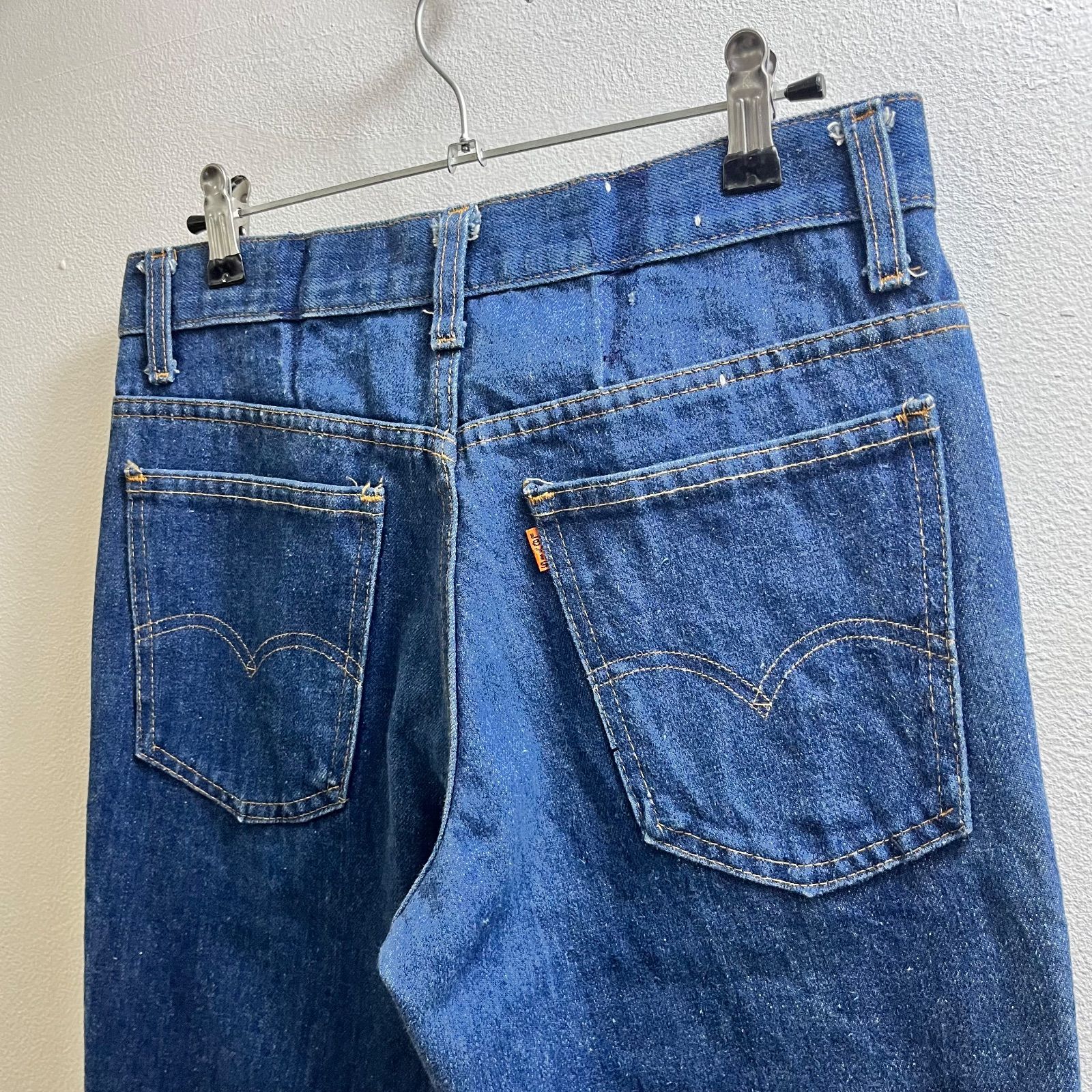 濃紺 ベルボトム