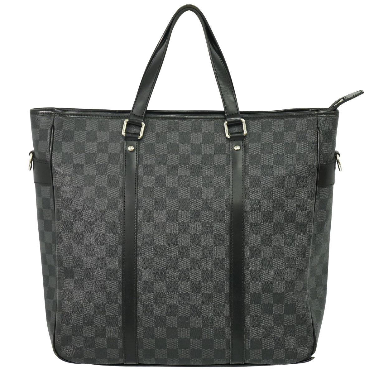 ルイヴィトン LOUIS VUITTON LV タダオ PM ダミエ グラフィット ビジネスバッグ ブラック グレー N 51192 ビトン バッグ