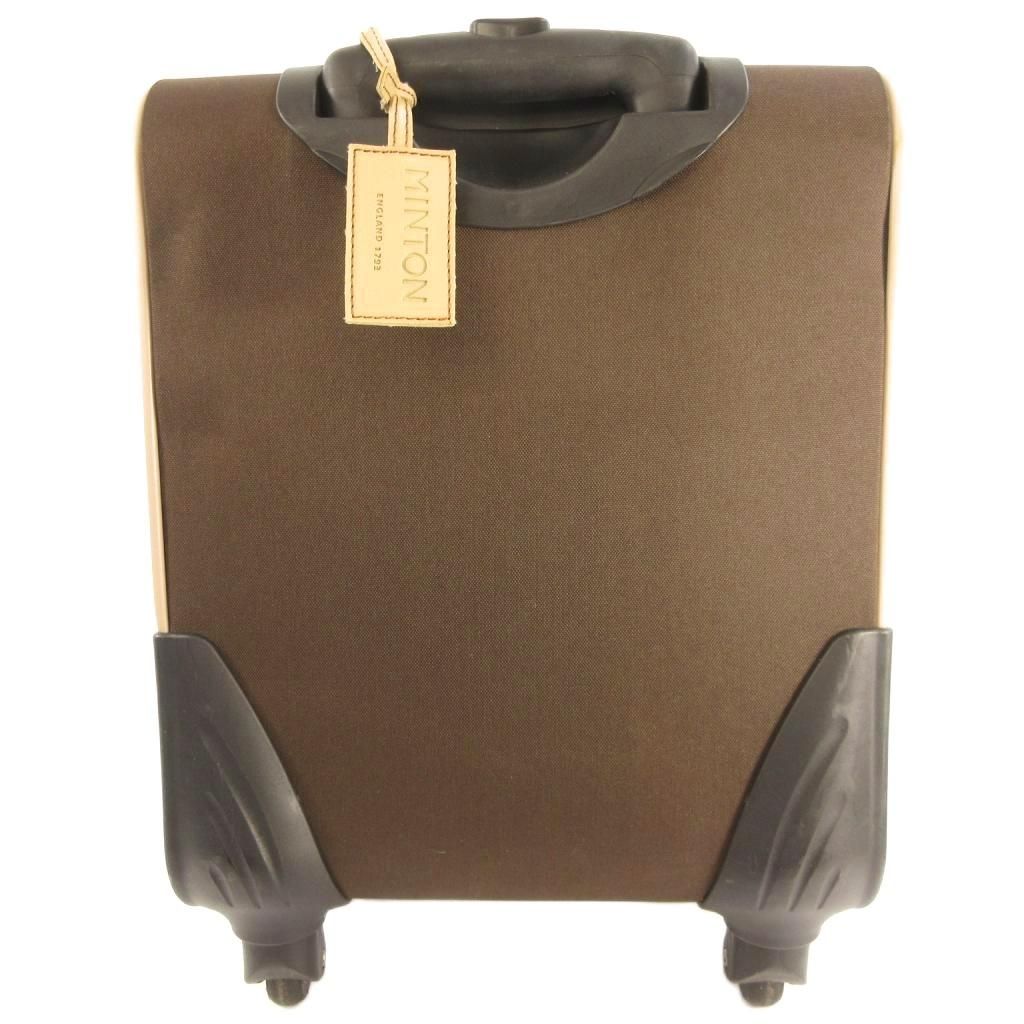 新品未使用　MINTON ブラウン キャリーケース ミントン MINTON キャリーバッグ スーツケース 茶色 ブラウン - メルカリ