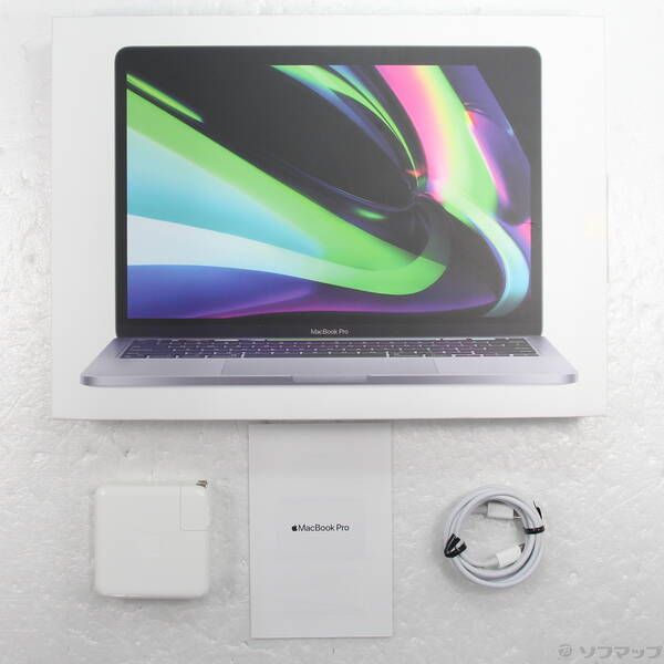 中古品〕 MacBook Pro 13.3-inch Late-2020 MYD82J／A Apple M1 8コア