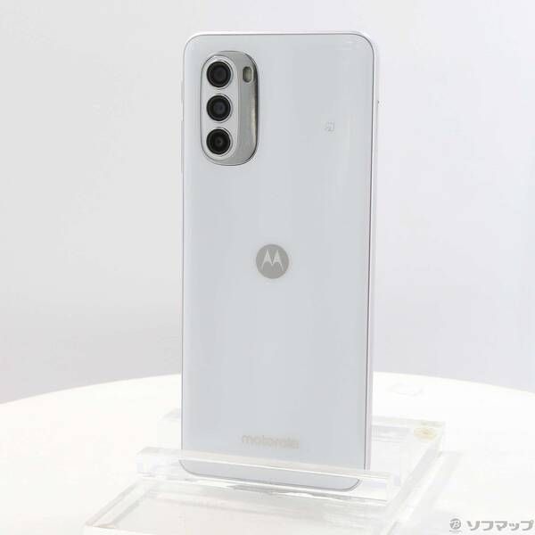 中古美品 moto g52j 5G Ⅱ パールホワイト 128GB 本体 中古品〕 moto g52j 5G II 128GB パールホワイト PATM0005JP SIMフリー