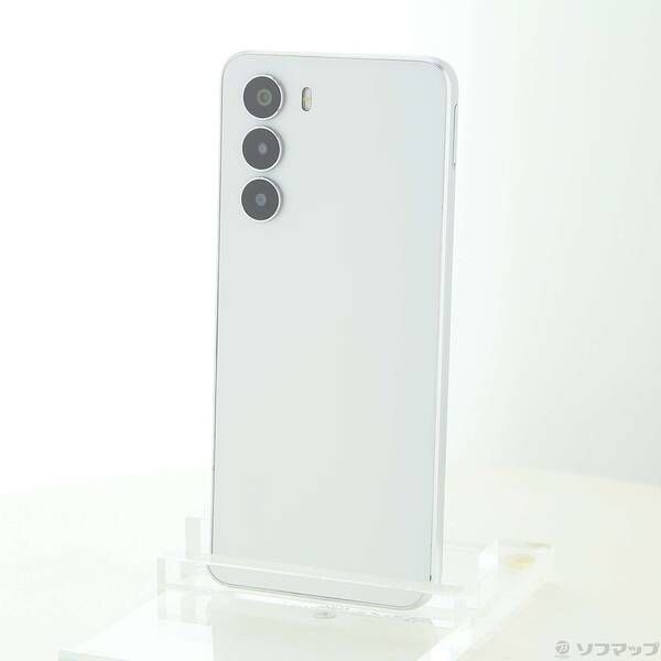 中古品〕 nubia S 5G 128GB ホワイト A403ZT Y!mobile SIMフリー【377