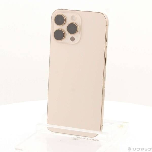 中古品〕 iPhone16 Pro Max 512GB デザートチタニウム MYWN3J／A SIM