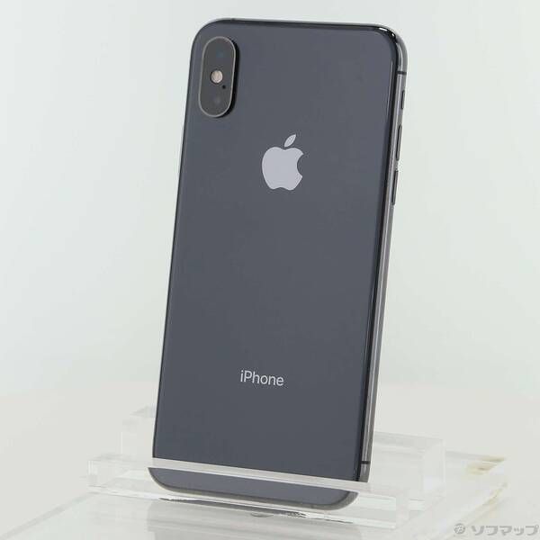 中古品〕 iPhoneXS 64GB スペースグレイ MTAW2J／A SIMフリー【196