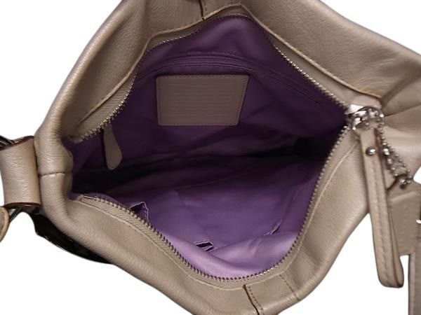 COACH コーチ ショルダーバッグ ダッフル F16514 ライトベージュ レザー レディース 美品【本物保証】 楽天市場】【バッグ】COACH コーチ レザー ダッフル ショルダーバッグ