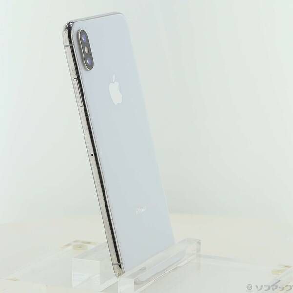 中古品〕 iPhoneXS Max 64GB シルバー MT6R2J／A SIMフリー【377