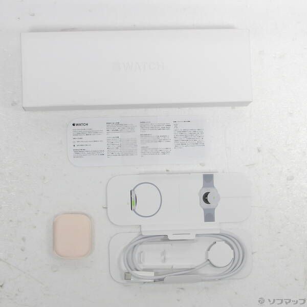 中古品〕 Apple Watch Series 10 GPS 46mm ローズゴールドアルミニウム