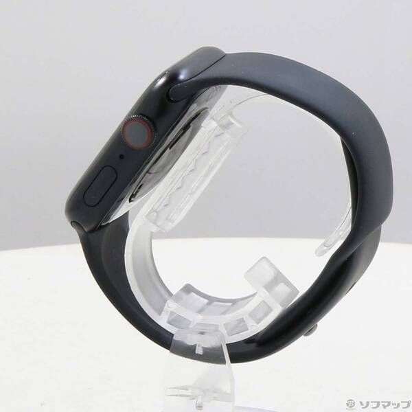 〔展示品〕 Apple Watch Series 9 GPS Cellular 45 mm ミッドナイトアルミニウムケース ミッドナイトスポーツバンド 377