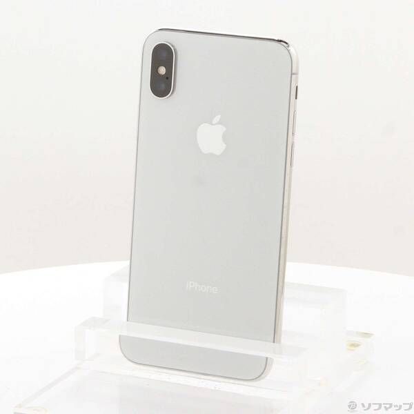 中古品〕 iPhoneX 256GB シルバー NQC22J／A SIMフリー【196】 - メルカリ