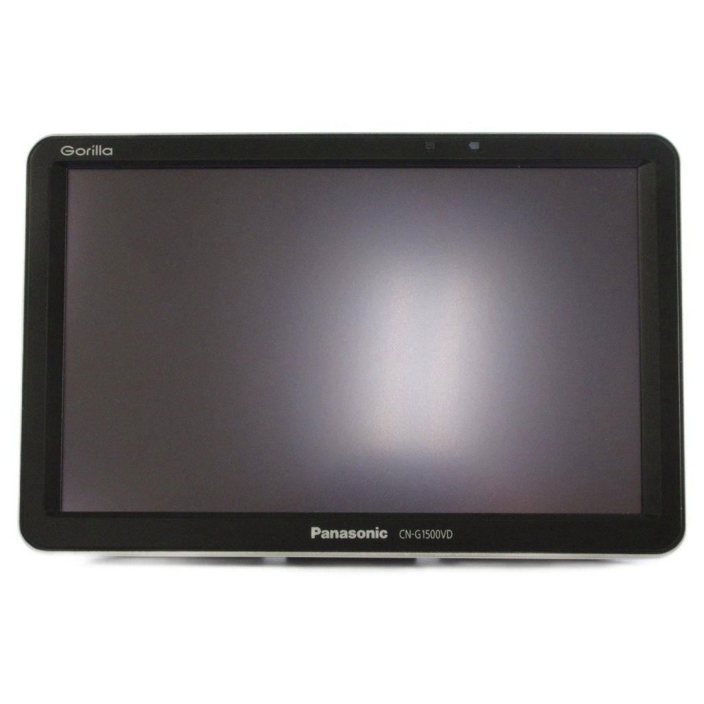 パナソニック Panasonic ゴリラ Gorilla SSD ポータブル カーナビゲーション カーナビ CN G 1500 VD 黒 ブラック