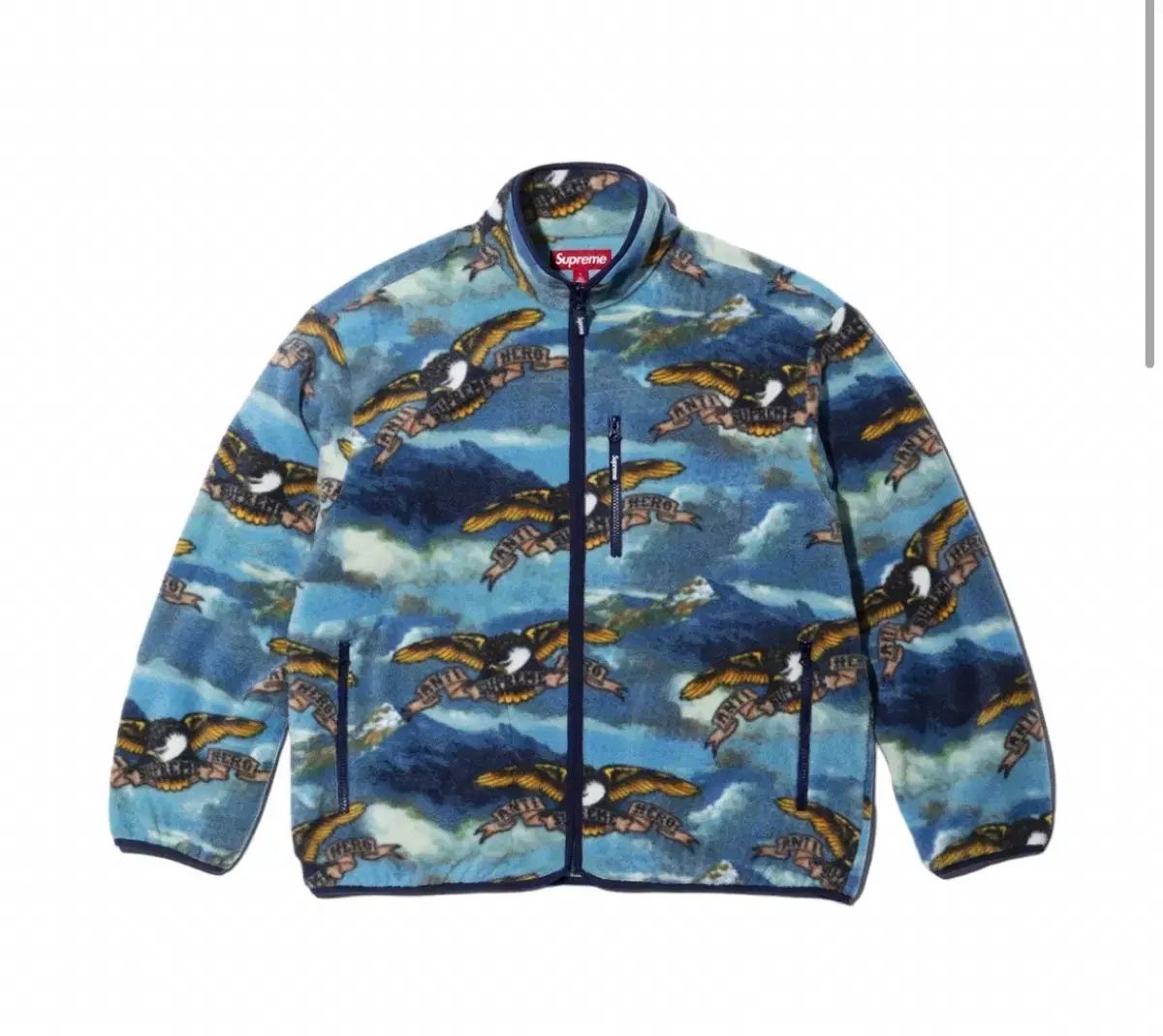 XL シュプリーム アンチヒーロー フリース ジャケット
