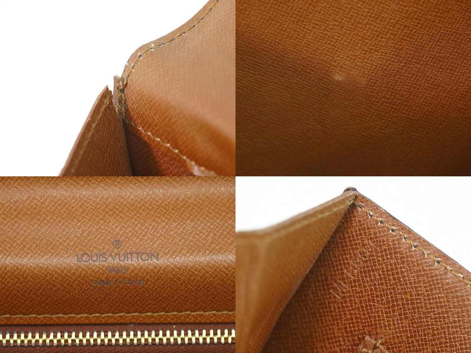 本物 ルイヴィトン LOUIS VUITTON LV コンコルド モノグラム 