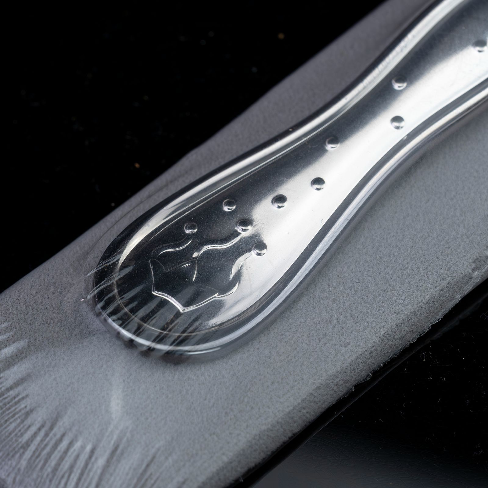  クリストフル Christofle ベビースプーン FOLLETTO フォレット 妖精モチーフ シルバーコーティング フランス製 スプーン カトラリー(スプーン等)