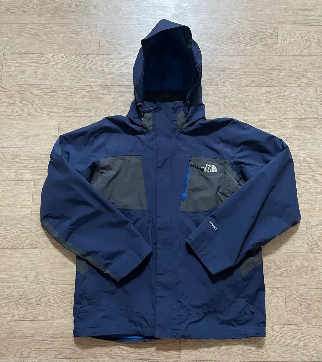 THE NORTH FACE ザノースフェイス HYVENT ネイビウィンドブレーカー ジャケット