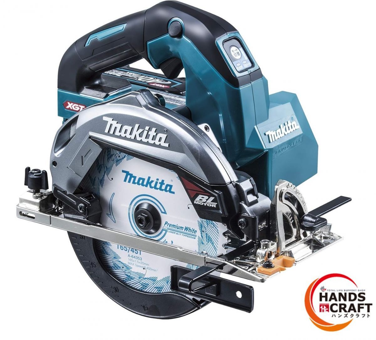 ◆ ♥品 マキタ 40 Vmax 165 mm 充電式マルノコ バッテリー BL 4025 × 充電器付