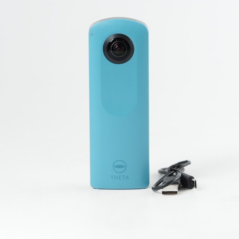 RICOH 360度カメラ THETA SC ブルー 全天球カメラ 910743 14265