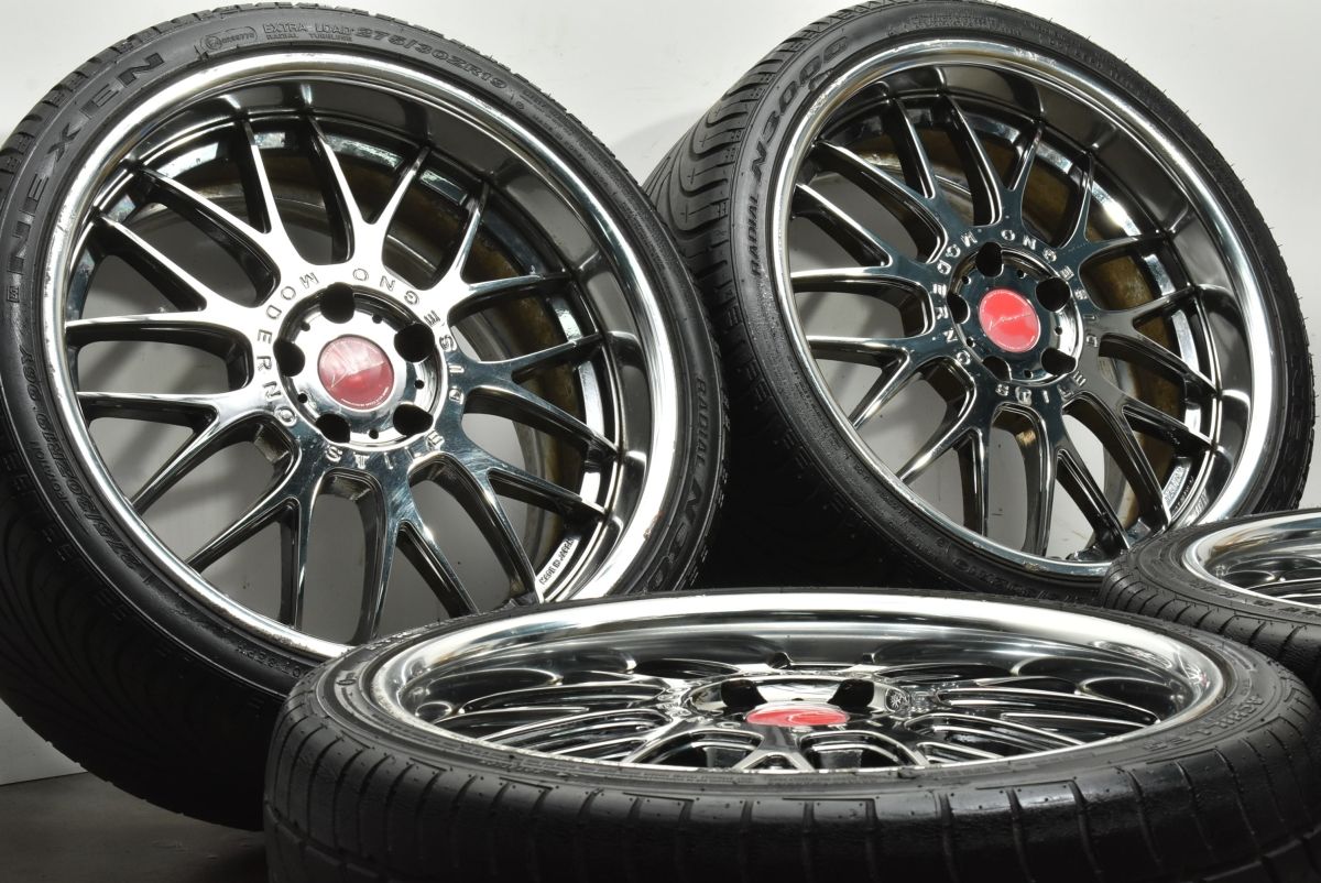 品 SSR Vienna ヴィエナ LM 9 19 in 8 5 J 43 ATRスポーツ ネクセン 245 35 R 275 30 ホイールのみ可 クラウン IS GS