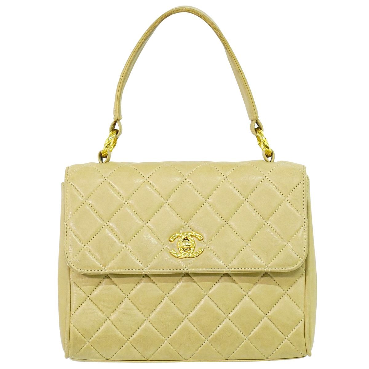 本物 シャネル CHANEL ココマーク マトラッセ ターンロック 