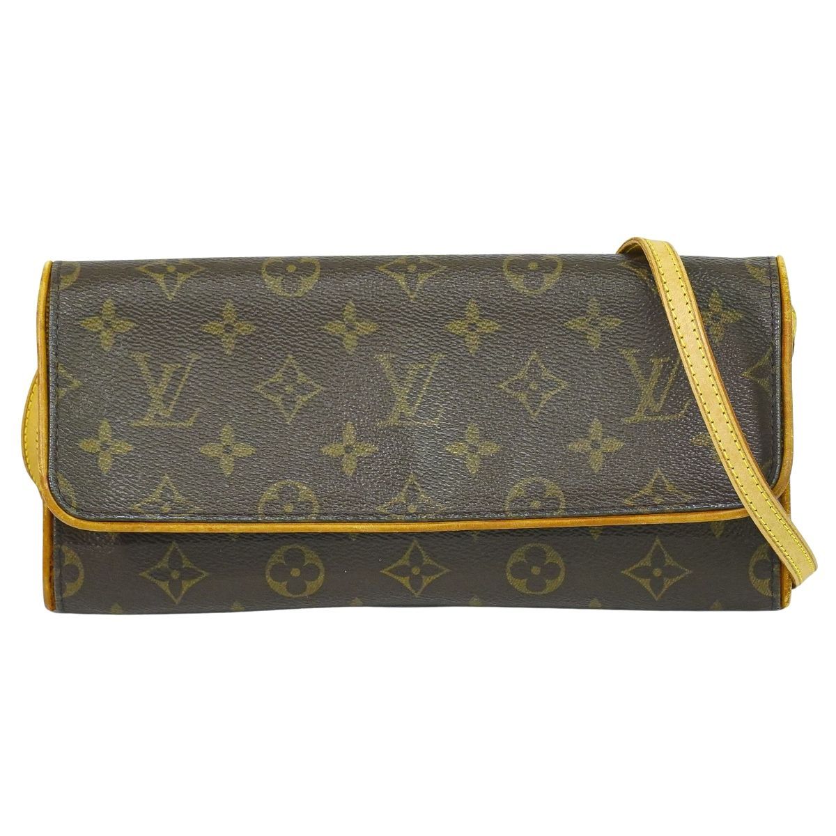 本物 ルイヴィトン LOUIS VUITTON LV ポシェットツイン GM モノグラム