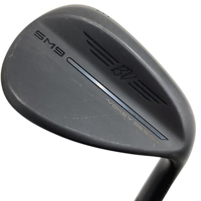 中古】 タイトリスト VOKEY SPIN MILLED SM9 ジェットブラック 56°/10