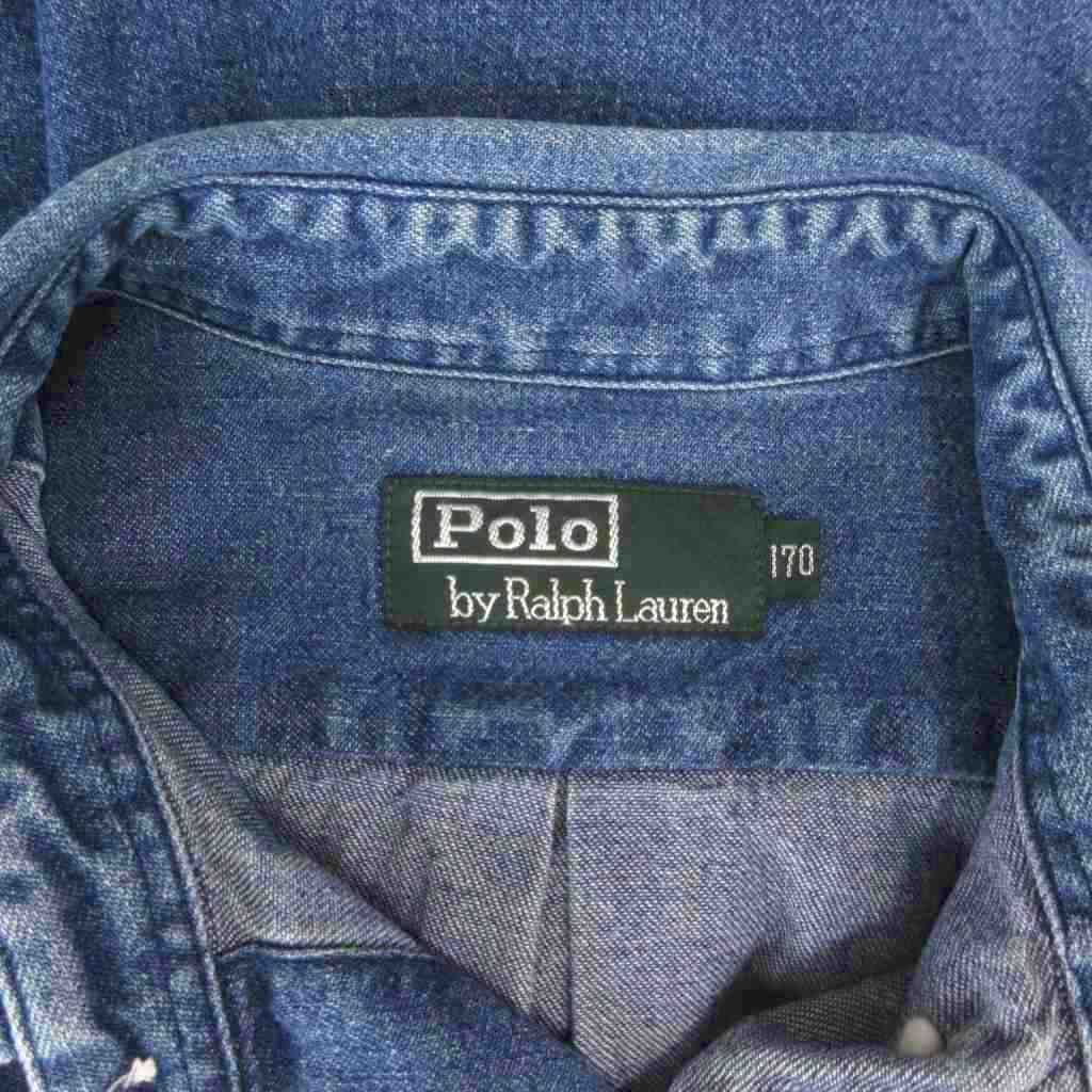 ポロ バイ ラルフローレン Polo by Ralph Lauren デニムシャツ 170