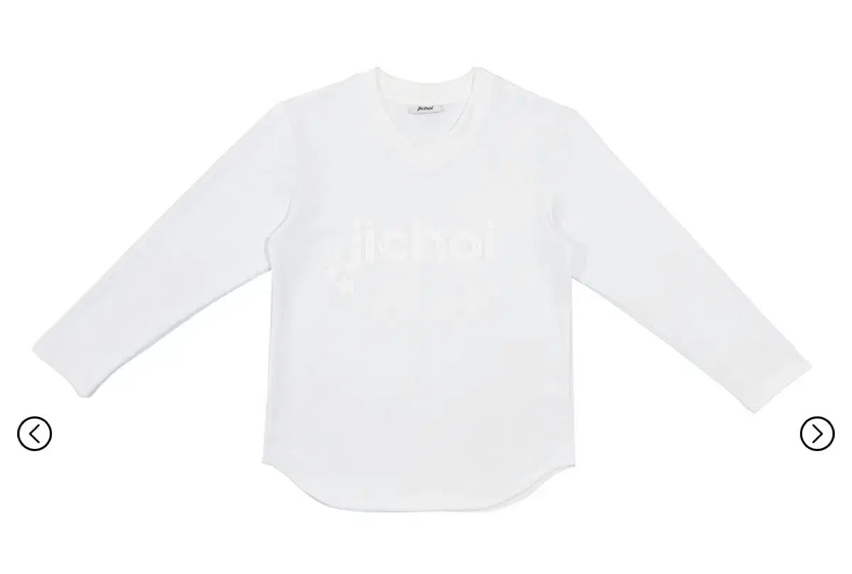 JiCHOI ジチョイ ロングスリーブEdition エディション 白