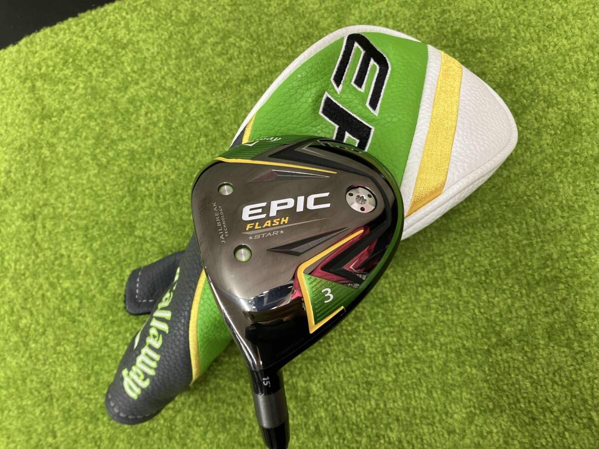 Callaway EPIC FLASH STAR 3番ウッド 15° フェアウェイウッド レフティ Callaway EPIC FLASH STAR 3番 15度 TOUR
