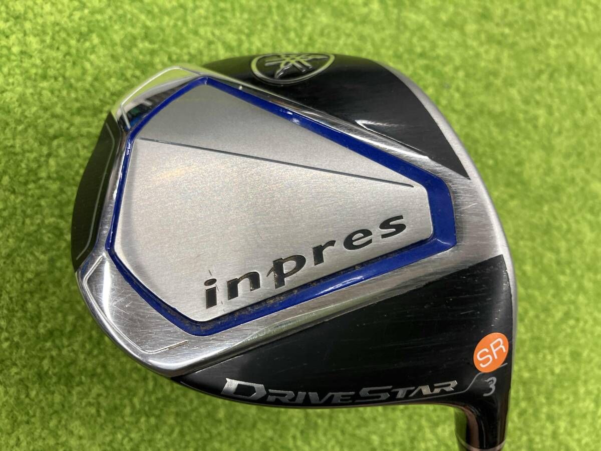 ヤマハ YAMAHA フェアウェイ inpres DRIVE STAR 3番 SPEEDER NX Fujikura フレックスSR ヘッドカバー無し