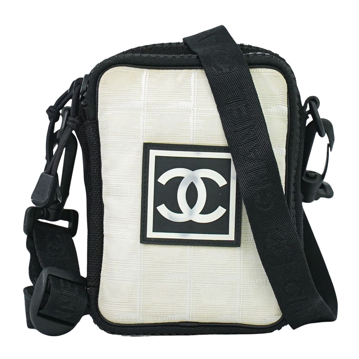 本物 シャネル CHANEL ココマーク スポーツライン ショルダーバッグ