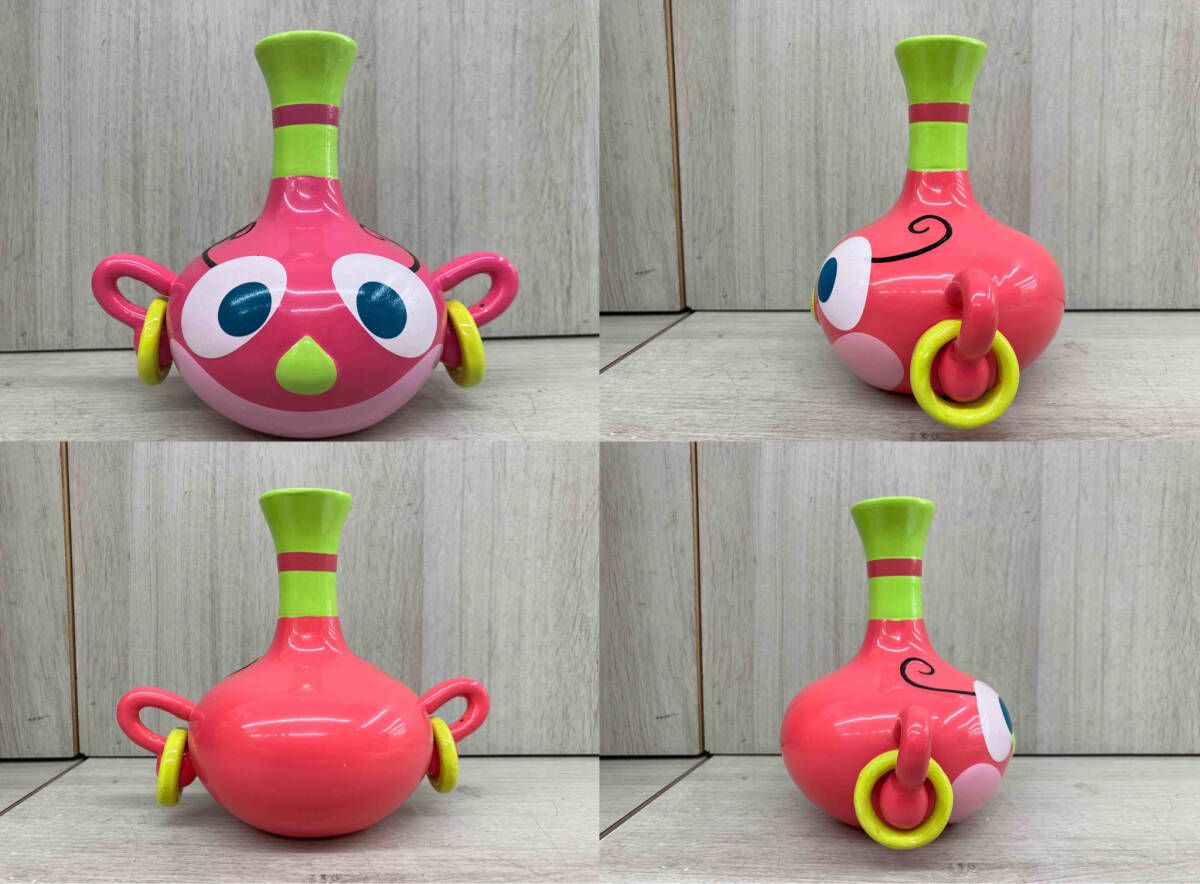 よばれてとびでてアクビちゃん 花瓶（つぼS）ピンク - メルカリ