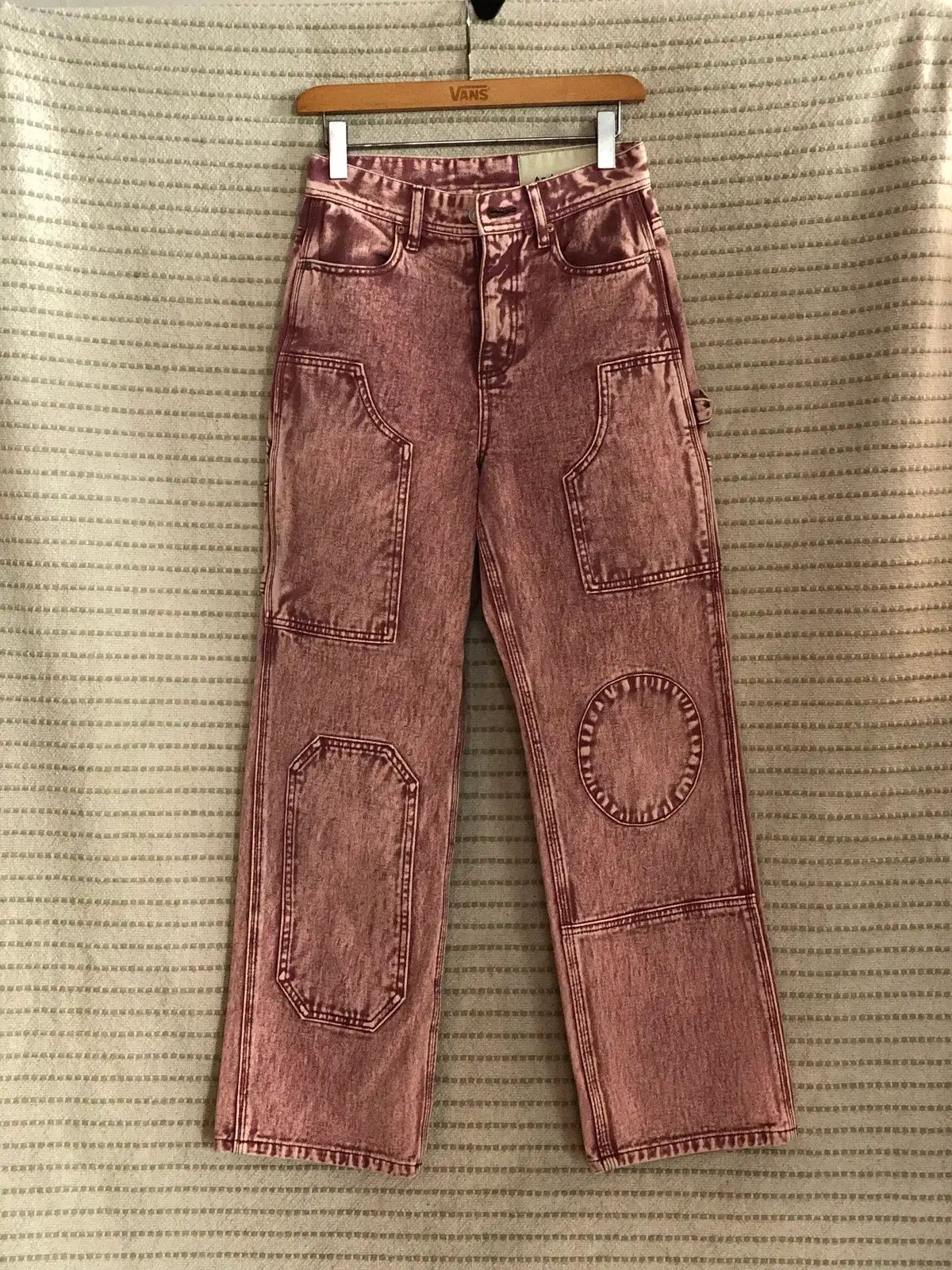 アンダーソンベル ヴィンテージ ピンク カーペンター パンツ