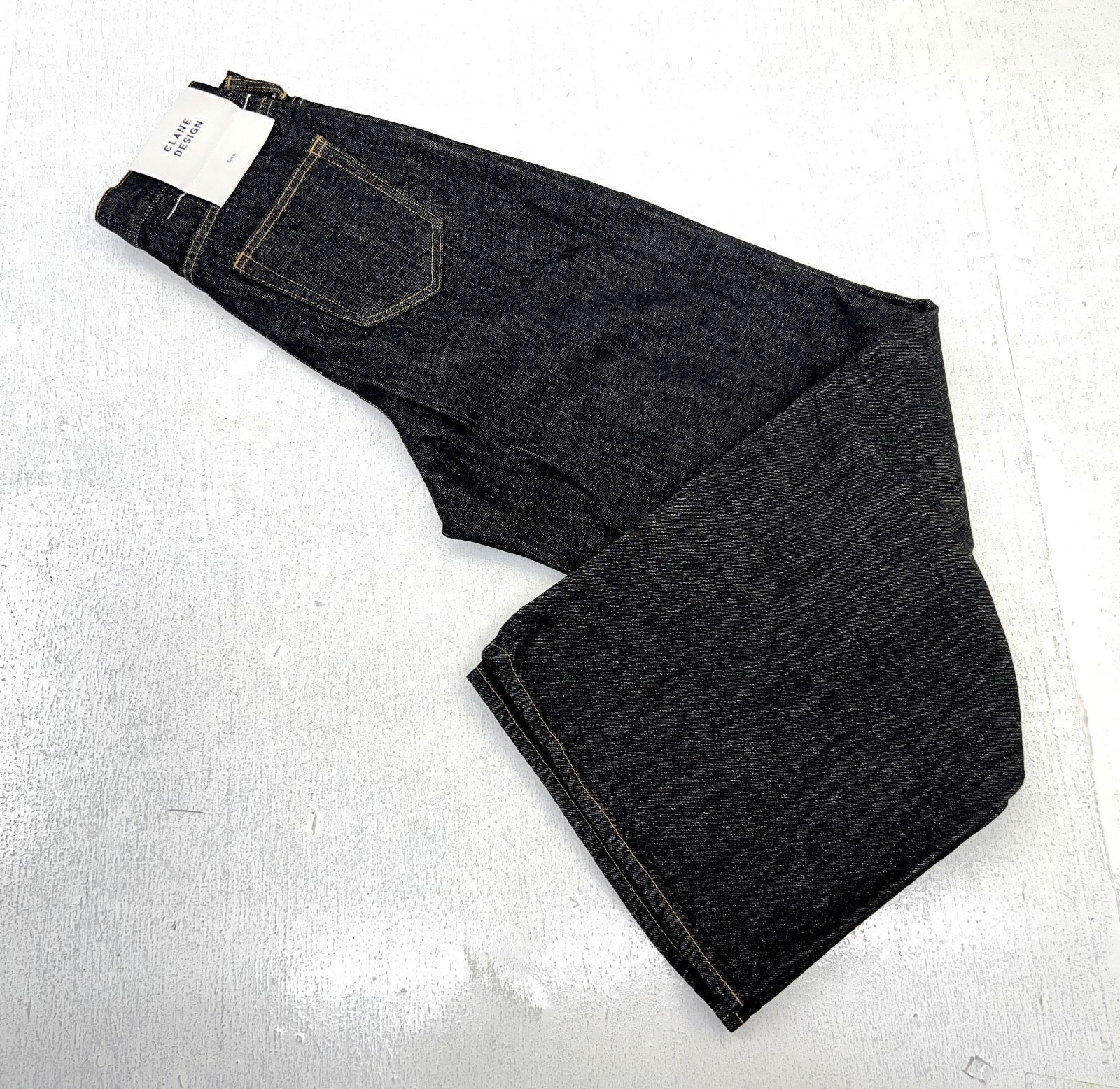 盛岡78-0039] CLANE x 広瀬すず コラボレーション タックワイドデニム