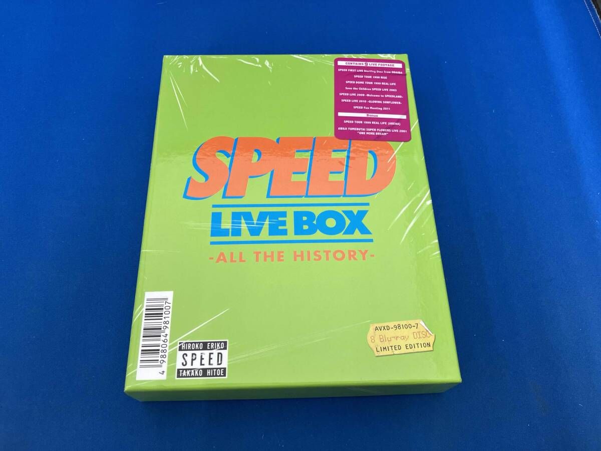 SPEED LIVE BOX -ALL THE HISTORY-(初回生産限定版)(Blu-ray Disc